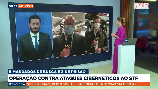 Operação contra ataques cibernéticos ao STF
