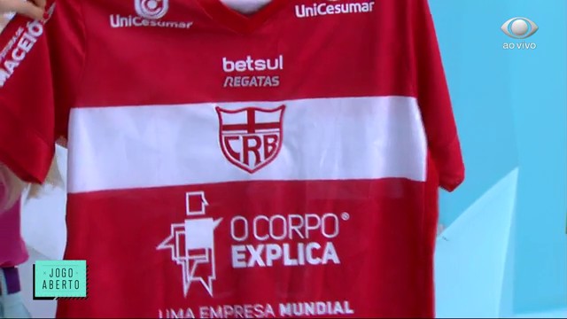 Achou que não ia sofrer? Toma gol do CRB! Reprodução TV