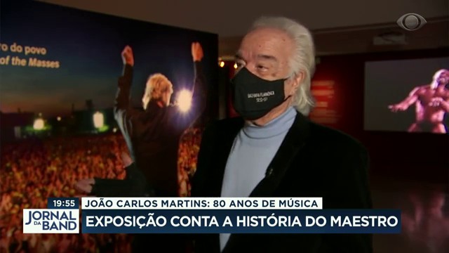 Exposição conta a história do maestro João Carlos Martins Reprodução TV