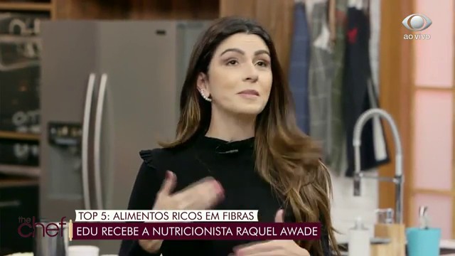 A importância de comer alimentos com fibra  Reprodução TV