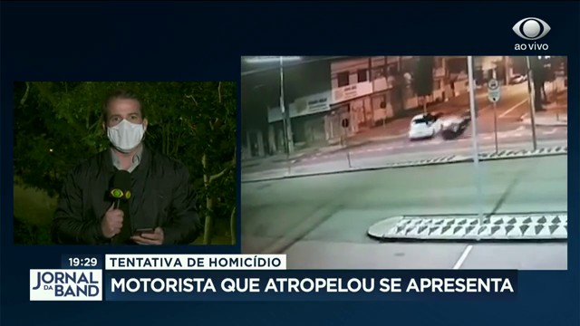 Motorista que atropelou se apresenta em Curitiba