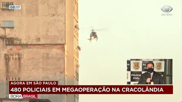 Polícia Civil realiza megaoperação com 480 agentes em São Paulo