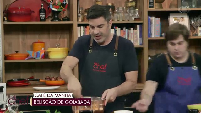 Os ingredientes para um delicioso beliscão de goiabada    Reprodução TV