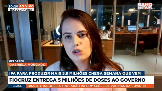 Fiocruz entrega 5 milhões de doses ao governo