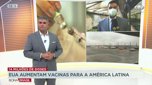 Estados Unidos vão enviar 14 milhões de vacinas para a América Latina