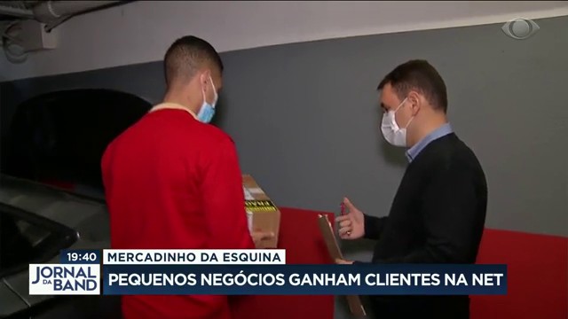 Pequenos negócios ganham clientes na internet Reprodução TV