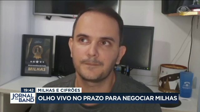 Olho vivo no prazo para negociar milhas Reprodução TV