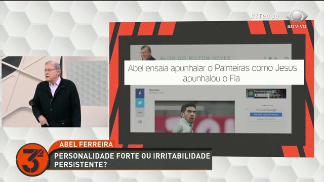 Terceiro Tempo debate a treta entre Abel Ferreira e Galiotte