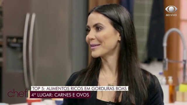 Top 5 de alimentos ricos em gorduras Reprodução TV