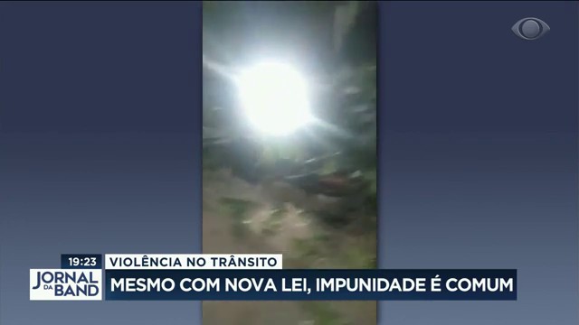 Mesmo com nova lei, impunidade no trânsito é comum Reprodução TV