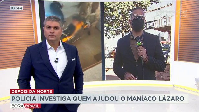 Polícia investiga quem ajudou Lázaro Barbosa Reprodução TV