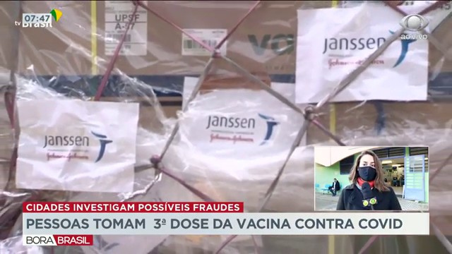 Cidades investigam casos de pessoas tomando 3ª dose da vacina Reprodução TV