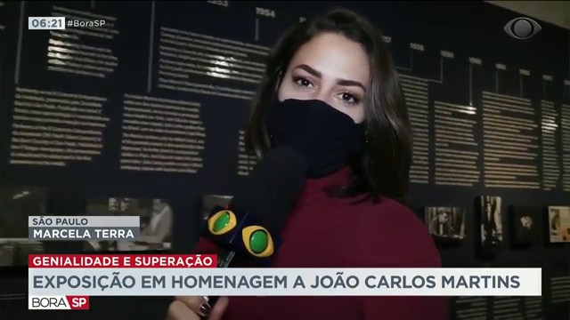 Exposição em homenagem a João Carlos Martins Reprodução TV