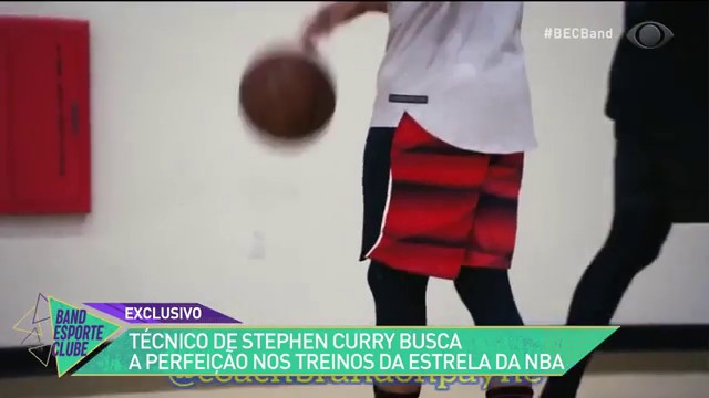 EXCLUSIVO! TÉCNICO DE STEPHEN CURRY CONTA TUDO SOBRE O ASTRO Reprodução TV