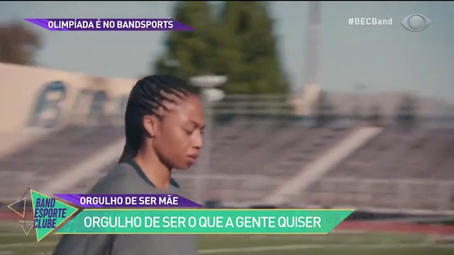 GUERREIRAS! ATLETAS QUE SÃO MÃES CONTAM PROBLEMAS QUE PASSARAM Reprodução TV