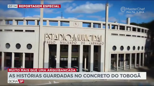 Especial: as histórias guardadas no concreto do tobogã Reprodução TV