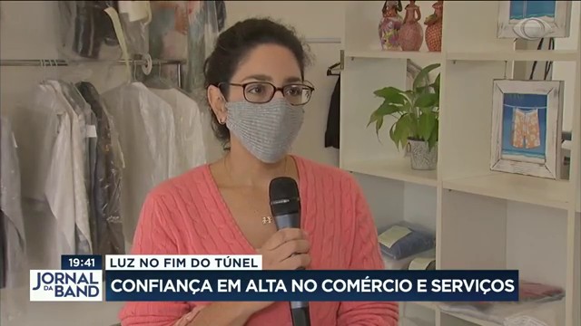 Empresários estão otimistas com comércio e serviços Reprodução TV