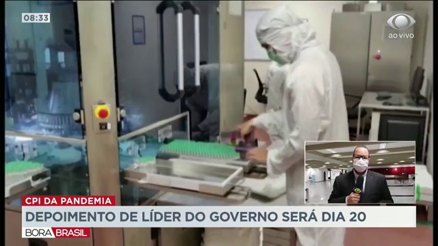 Depoimento de líder do governo será dia 20 na CPI da Pandemia Reprodução TV