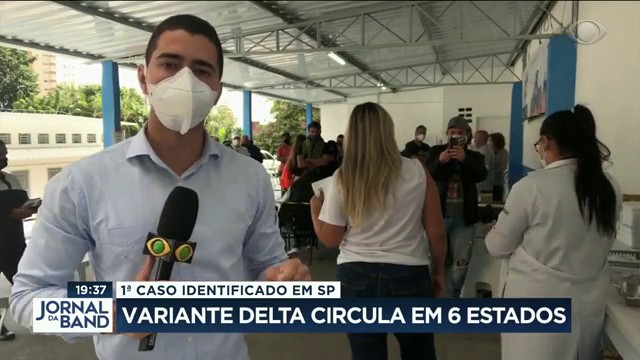 Estado de SP avalia antecipar segunda dose de vacinas Reprodução TV