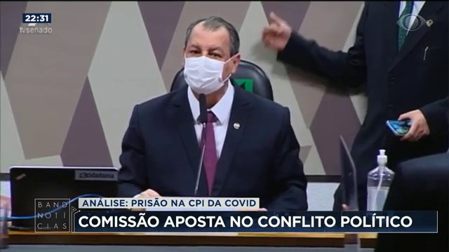 Análise: pedido de prisão na CPI da Covid Reprodução TV