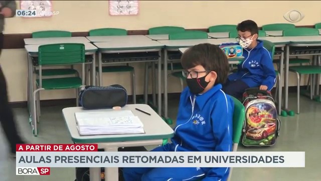 Flexibilização nas universidades Reprodução TV