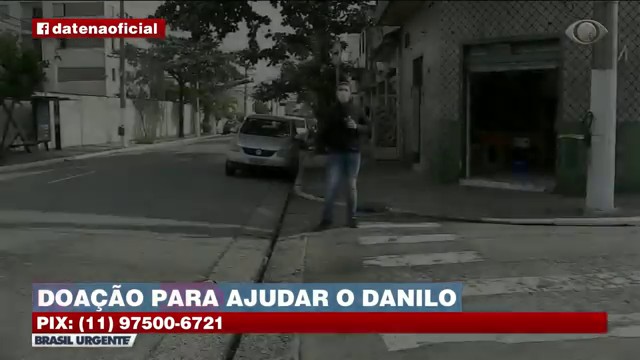 Cabeleireiro, que teve perna amputada após ser atropelado por motorista em  Reprodução TV