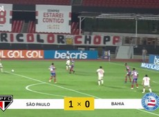 São Paulo 1 X 0 Bahia _ São Paulo abre o placar! - 10/07/2021 - UOL Esporte