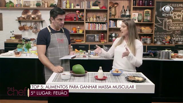 Os melhores alimentos para ganhar massa muscular  Reprodução TV