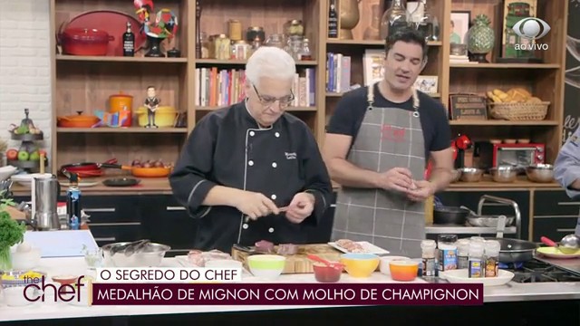 Medalhão de filé mignon com bacon  Reprodução TV