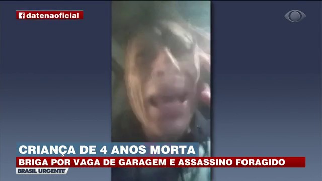 MENINA DE 4 ANOS É MORTA APÓS BRIGA POR VAGA DE GARAGEM Reprodução TV