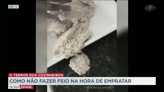 Saiba como não fazer feio na hora de finalizar um prato Reprodução TV