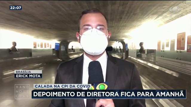 Depoimento de diretora da Precisa Medicamentos fica para amanhã Reprodução TV