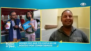 Após comer 14 pratos acompanhados por uma bela Coca-Cola de 2 litros e  querer mais, homem é expulso de restaurante que oferecia rodízio de massas  por R$ 19,90. O povo acha que