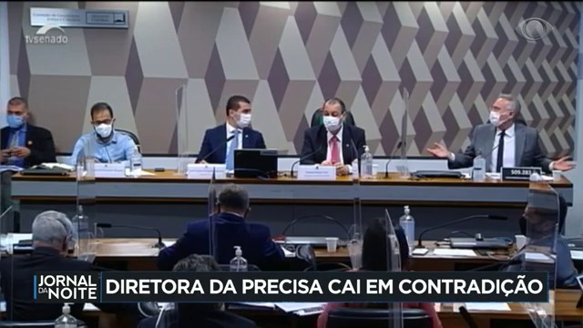 CPI da Covid: diretora da Precisa cai em contradição Reprodução TV