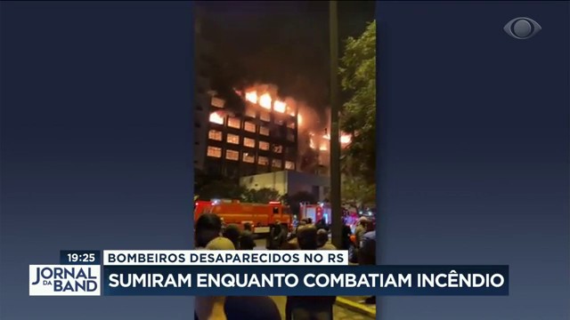 Bombeiros desaparecidos no RS: sumiram enquanto combatiam incêndio