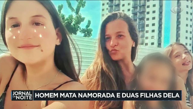 Homem mata a namorada e duas filhas dela no litoral de SP Reprodução TV