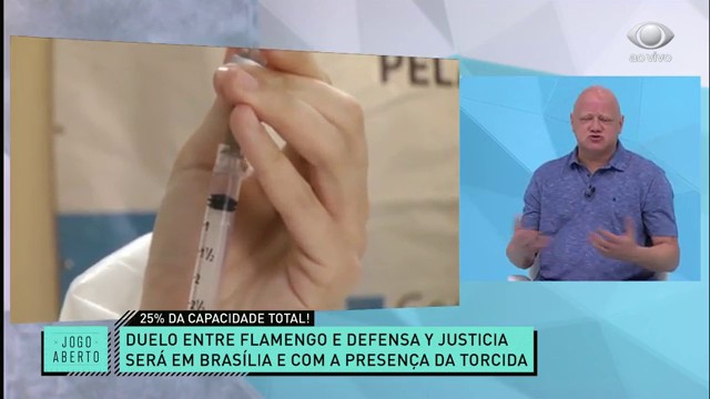 Duelo entre Mengão e Defensa, pela Liberta, terá presença da torcida Reprodução TV