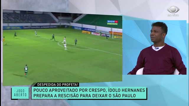 A despedida do profeta! Ídolo do São Paulo, Hernanes prepara rescisão Reprodução TV