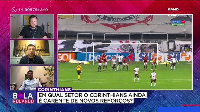 Calleri no Corinthians? Comentaristas falam sobre a especulação