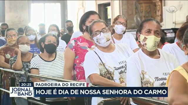 Padroeira do Recife: é dia de Nossa Senhora do Carmo Reprodução TV