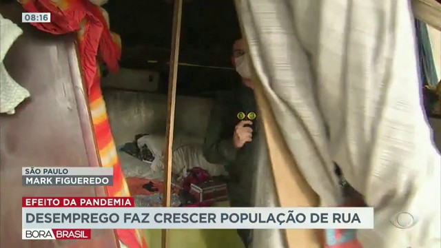 Desemprego faz crescer população de rua em São Paulo
