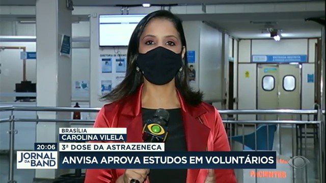 Anvisa autoriza estudo de medicamento contra a Covid Reprodução TV