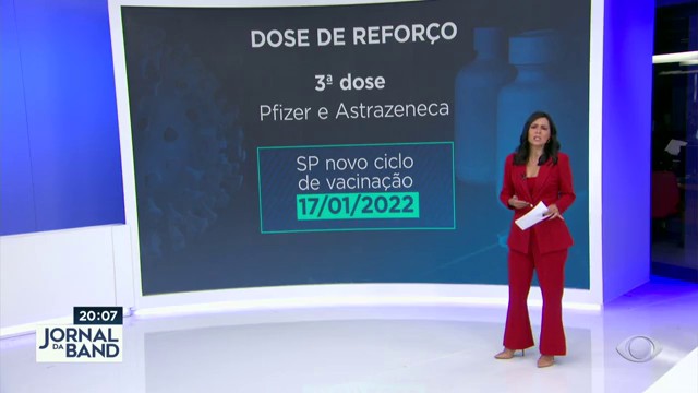 Cientistas avaliam necessidade de dose extra da Pfizer Reprodução TV