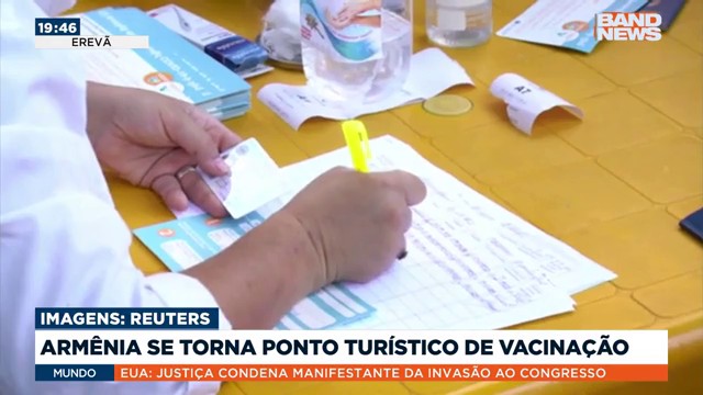 Armênia se torna ponto turístico de vacinação