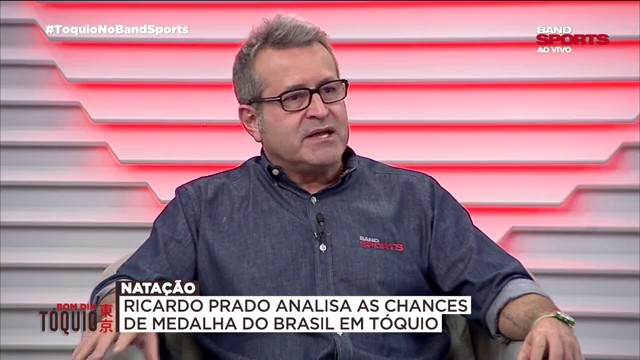 Ricardo Prado: "Bruno Fratus é a nossa chance de medalha mais sólida"