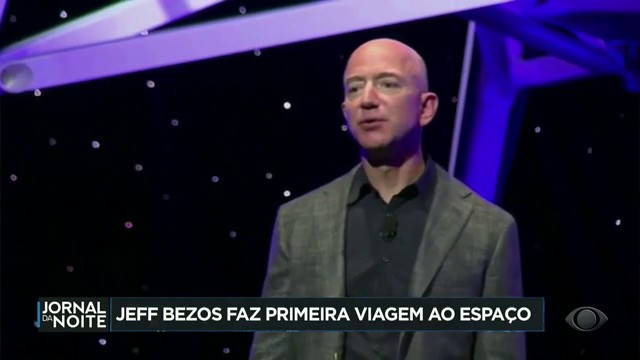 Jeff Bezos faz primeira viagem ao espaço a bordo da Blue Origin