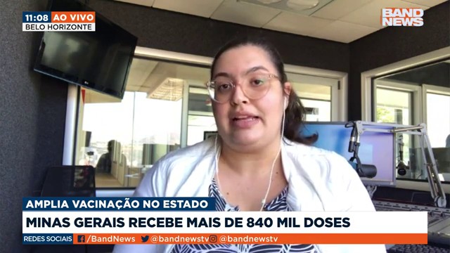 Minas Gerais recebe mais de 840 mil doses