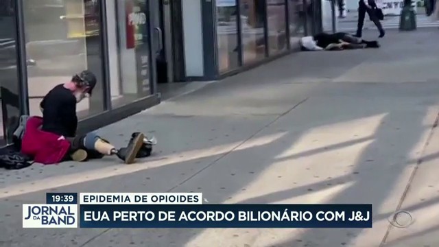 EUA perto de acordo bilionário com a J&amp;J no caso dos opioides Reprodução TV