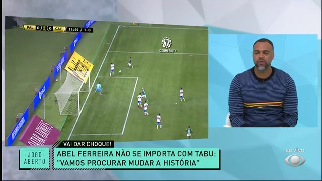 É VERDE! Palmeiras amassa a Católica e está nas quartas da Liberta Reprodução TV