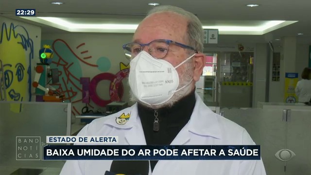 Estado de alerta: baixa umidade do ar pode afetar a saúde Reprodução TV